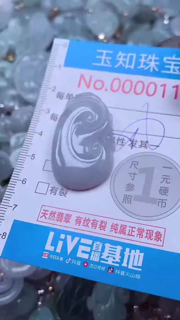 吊坠(不含链)未镶嵌翡翠110