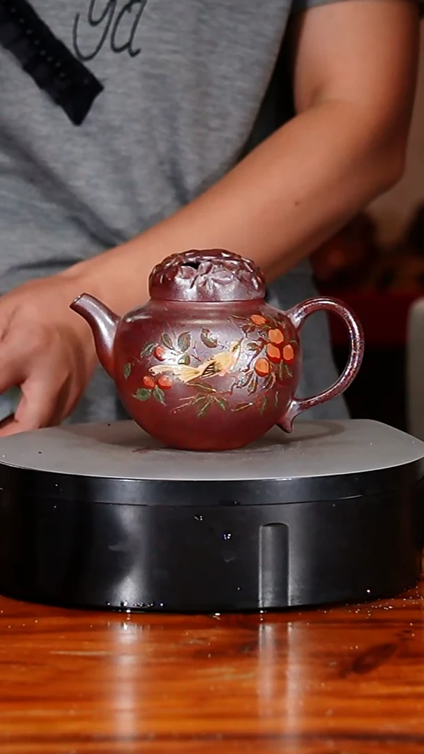宜兴原矿紫砂壶茶壶280C