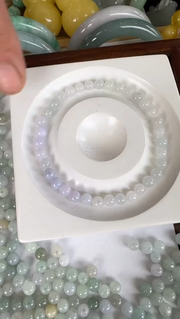 未镶嵌手链翡翠手串