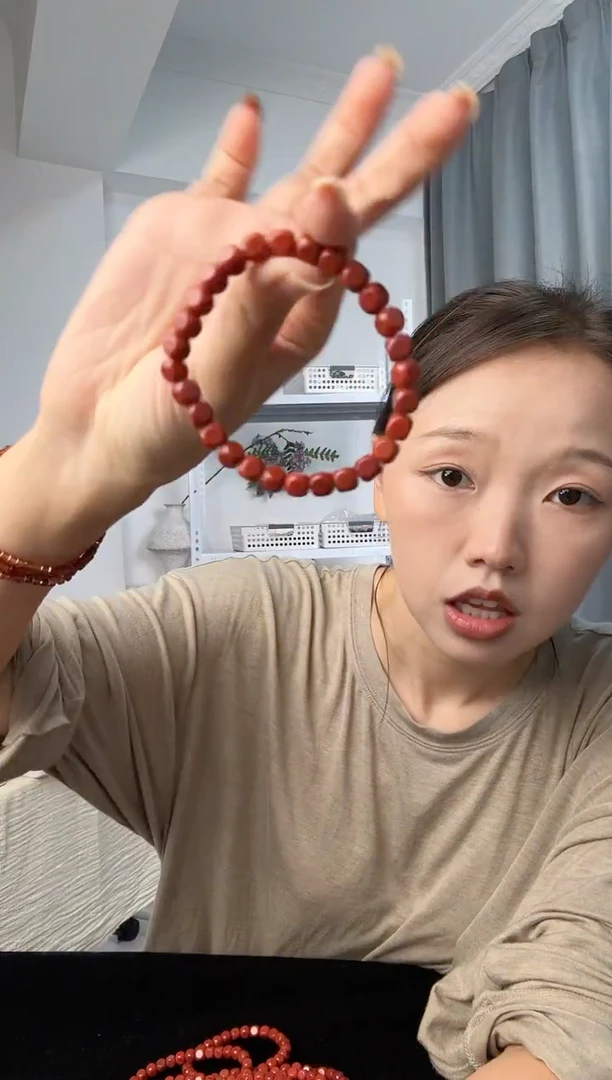 未镶嵌手串南红玛瑙南红手串