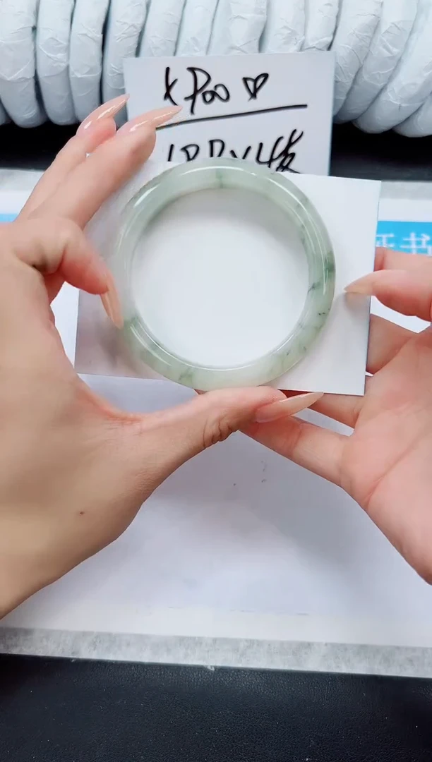 未镶嵌手镯石英质玉A305-55`56`57