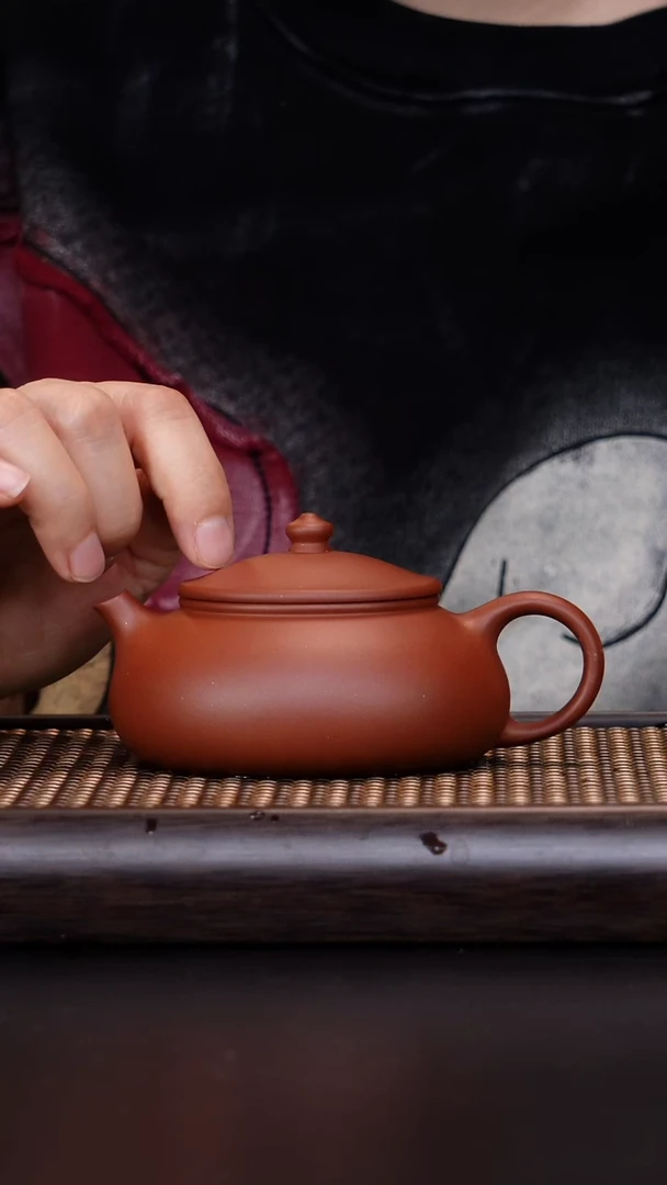 茶壶紫砂底槽清 寒江壶170cc