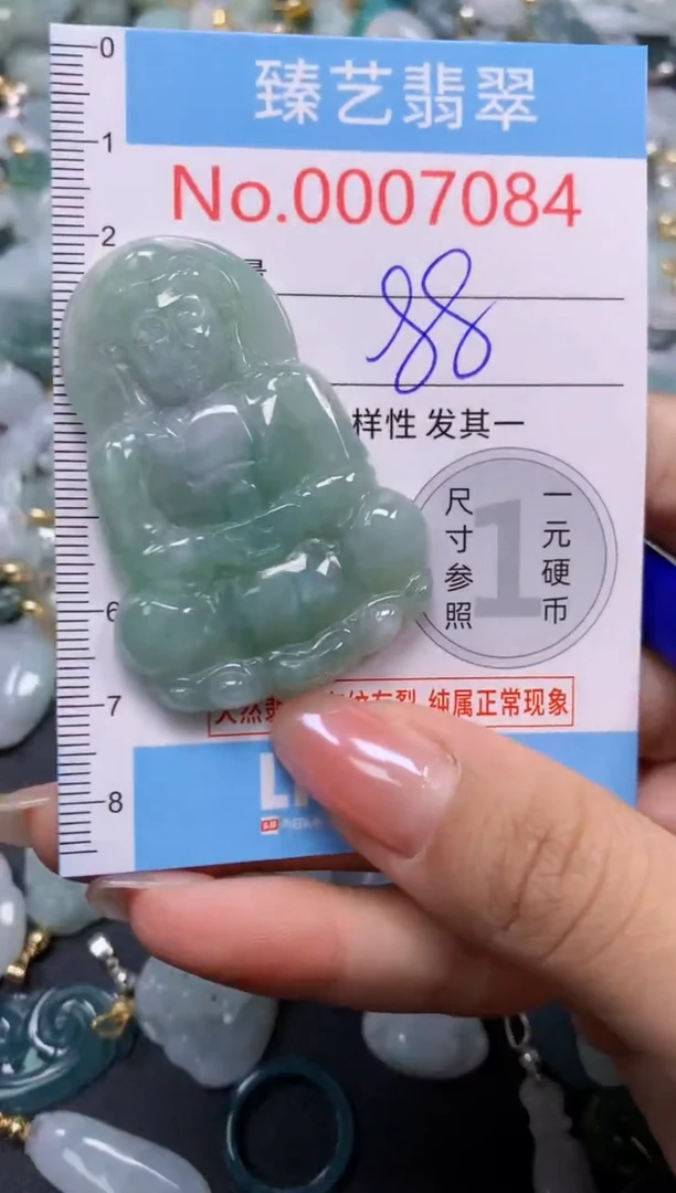 颈饰未镶嵌翡翠7084