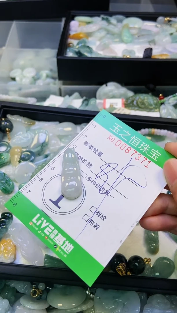 翡翠未镶嵌颈饰闪购0087371