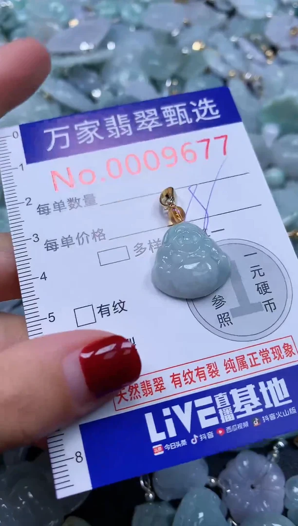颈饰未镶嵌翡翠9677