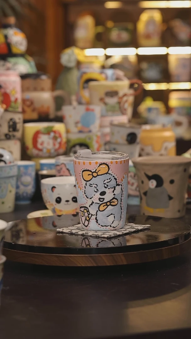 景德镇釉下彩绘设计师款式陶瓷