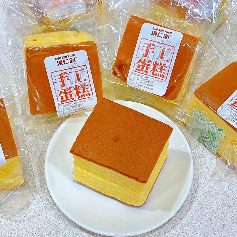 果仁园原味手工蛋糕面包  2.5KG（到手一箱）