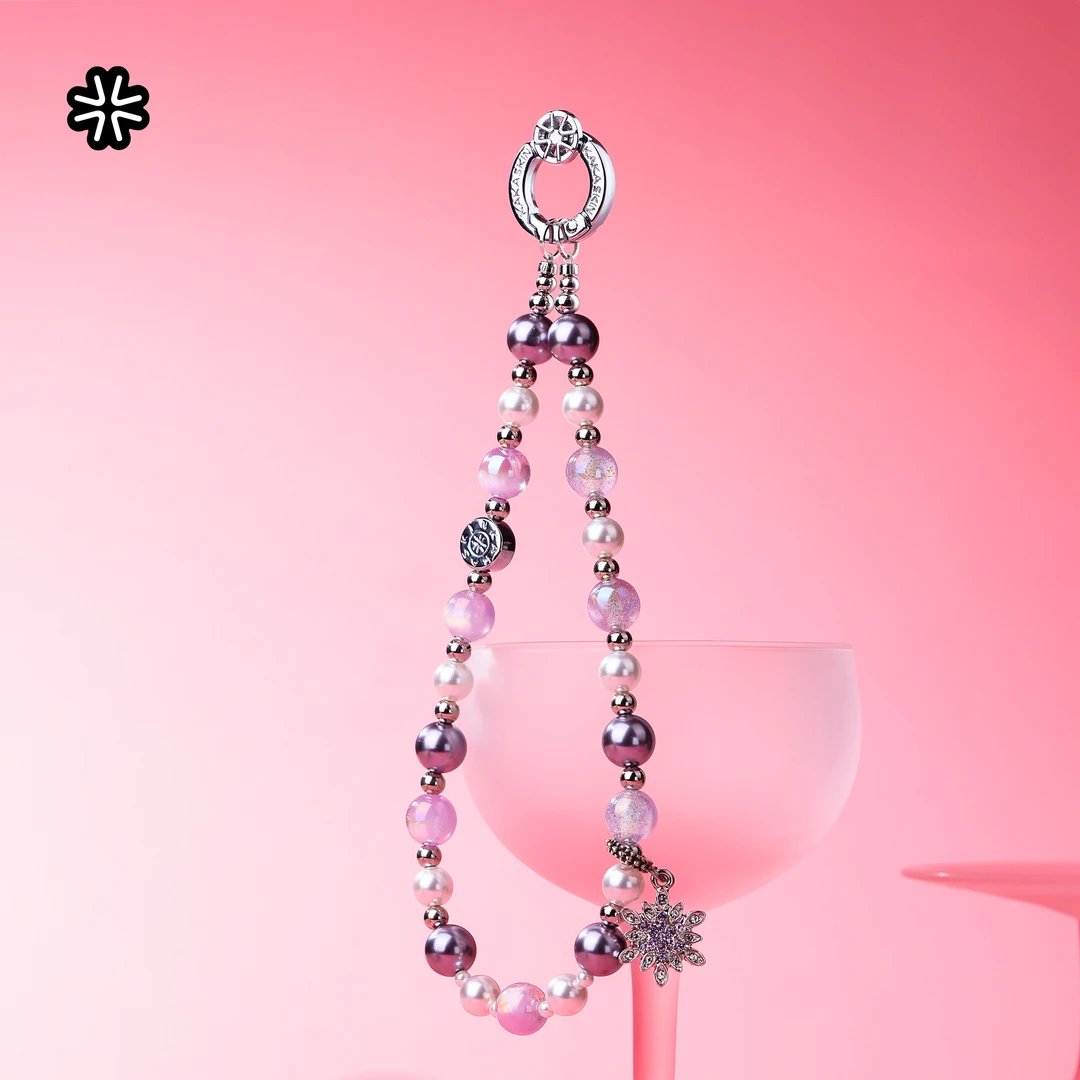 kakaskin/卡卡思手机挂链幻彩时尚珠饰高端轻奢精致手机挂链挂饰