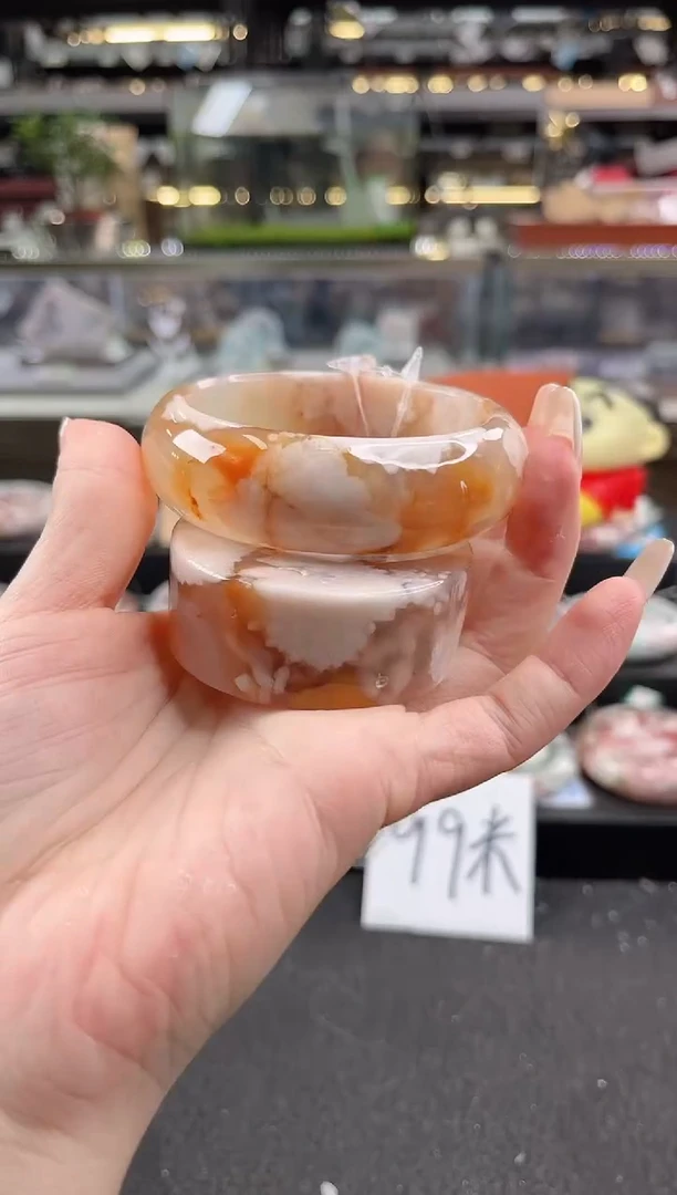 未镶嵌手镯石英质玉57圈口 （赠品镯心）3751608