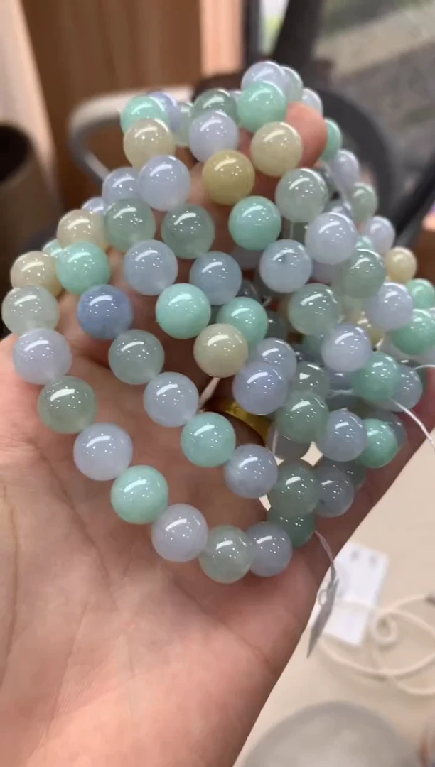 未镶嵌手串翡翠长串多样性发货1件