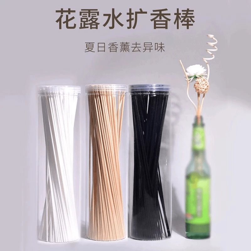 西藏新疆包邮3mm*30cm挥发棒花露水无火香薰棒加长香水扩香棒送藤