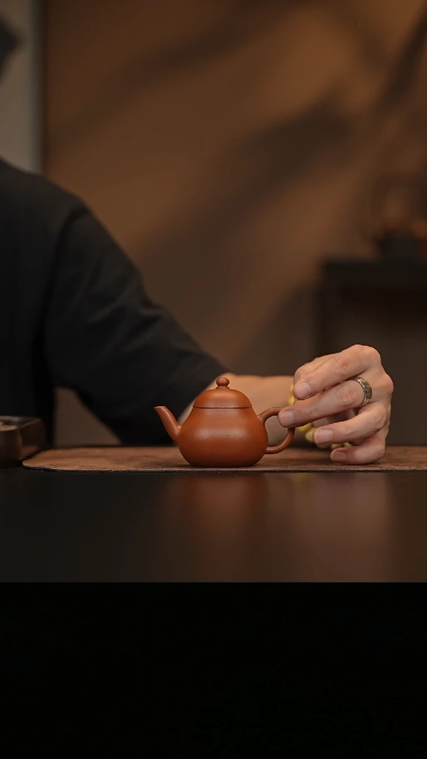 允禾斋  紫砂壶  梨式