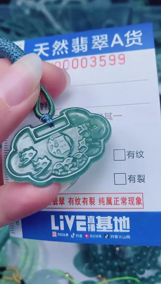 颈饰未镶嵌翡翠00003599