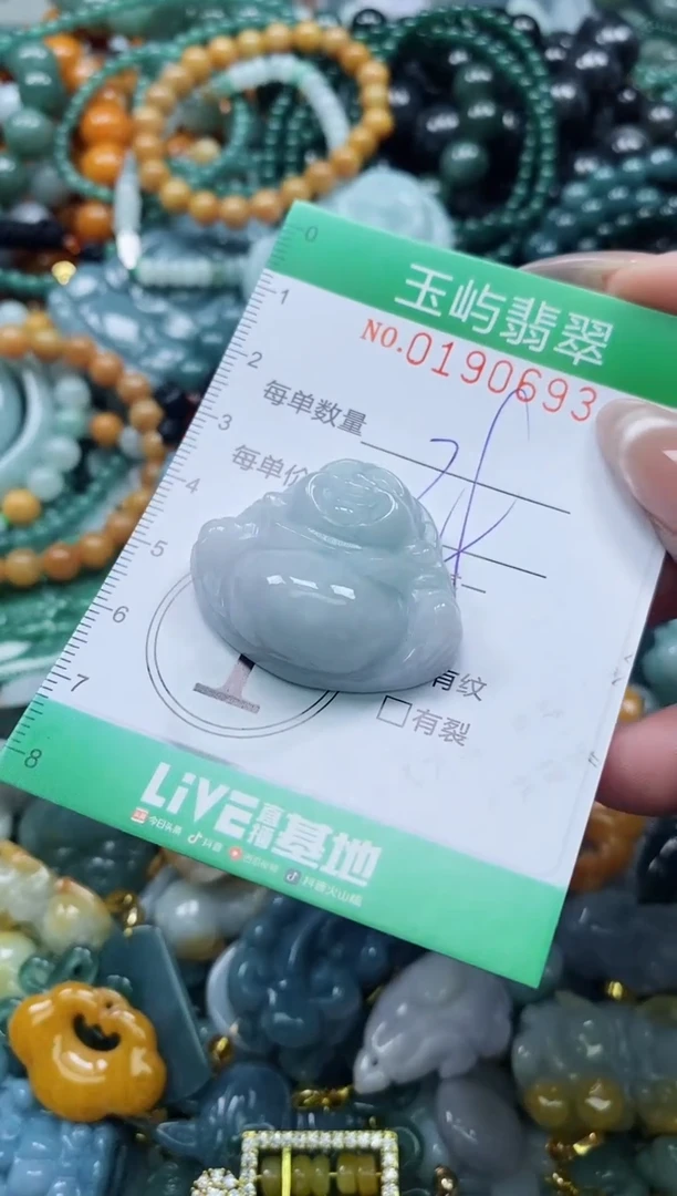 翡翠未镶嵌颈饰闪购0190693