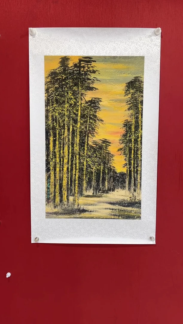 国画杨则袁老师画作