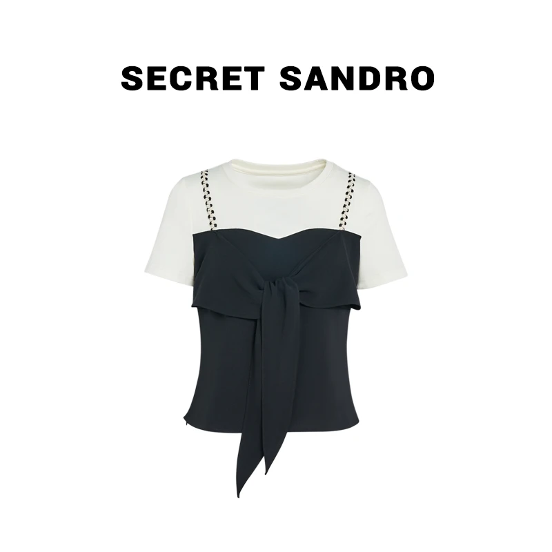 【Secret Sandro】鸥小柒 T恤 S55213211Q
