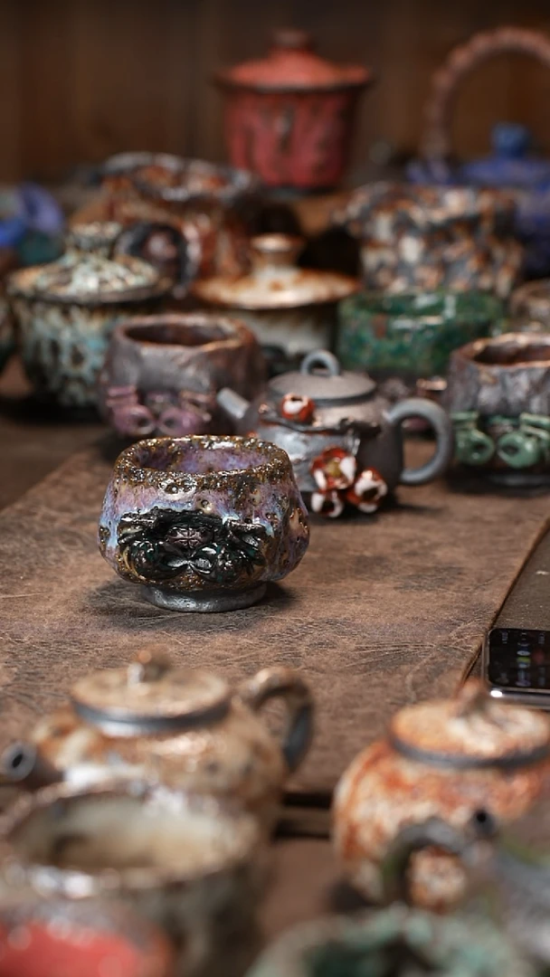 【闪购商品】景德镇柴烧志野杯