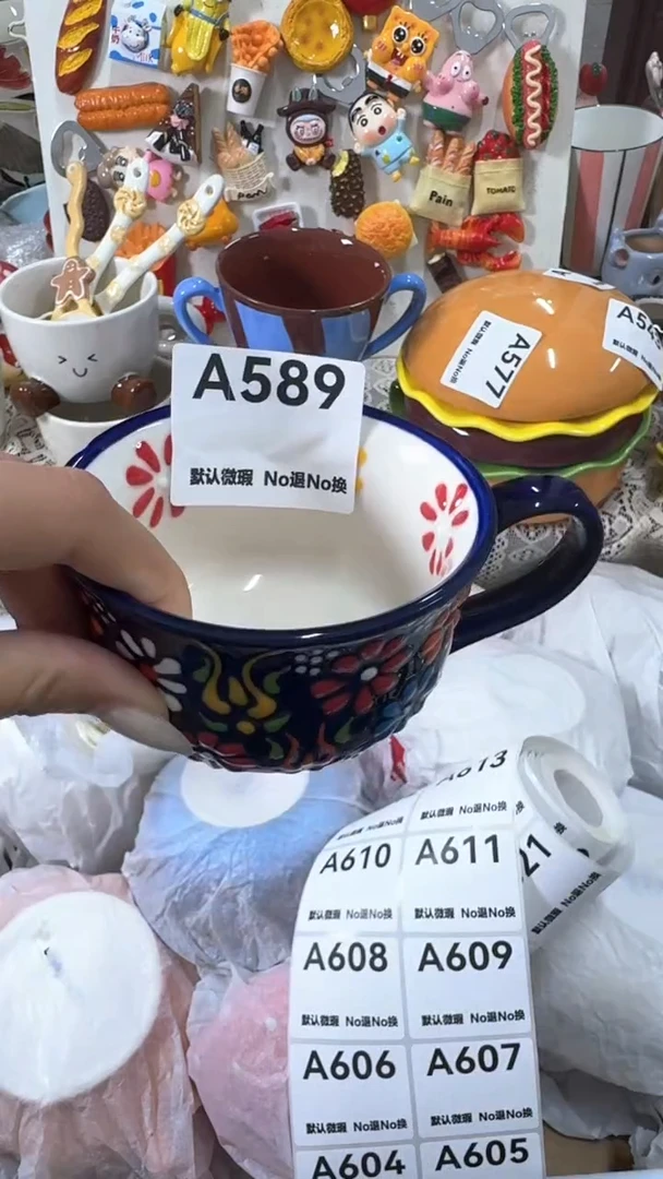 摆件陶喵****猪全场默认微瑕！完美主义者慎拍！！！