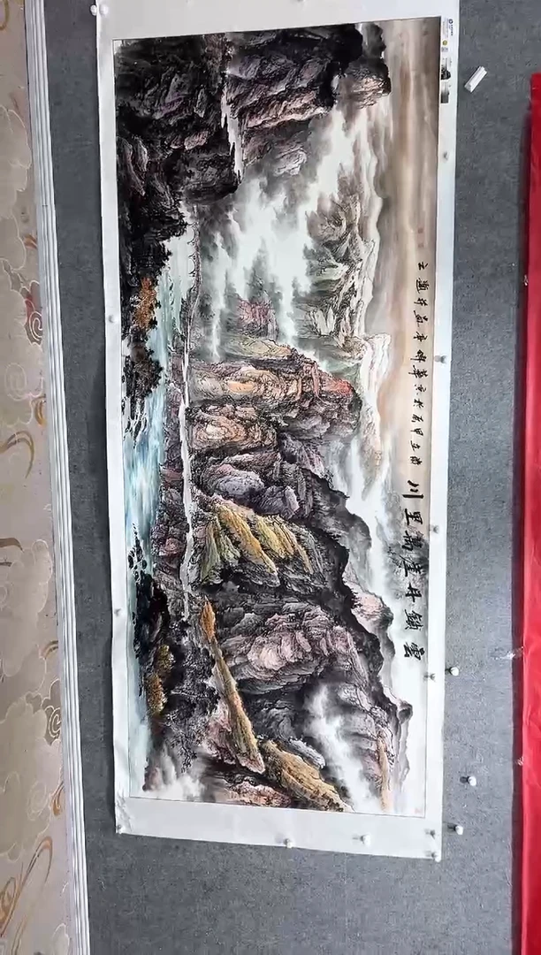 国画张传亭老师的作品3