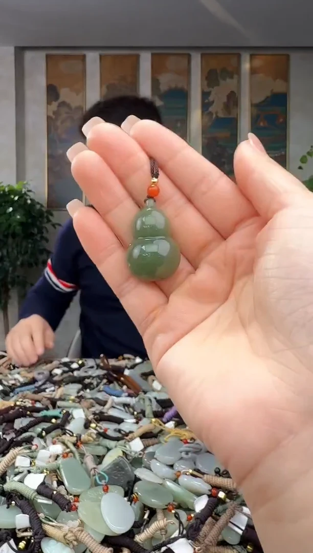 颈饰未镶嵌和田玉拍一发一多样性发货