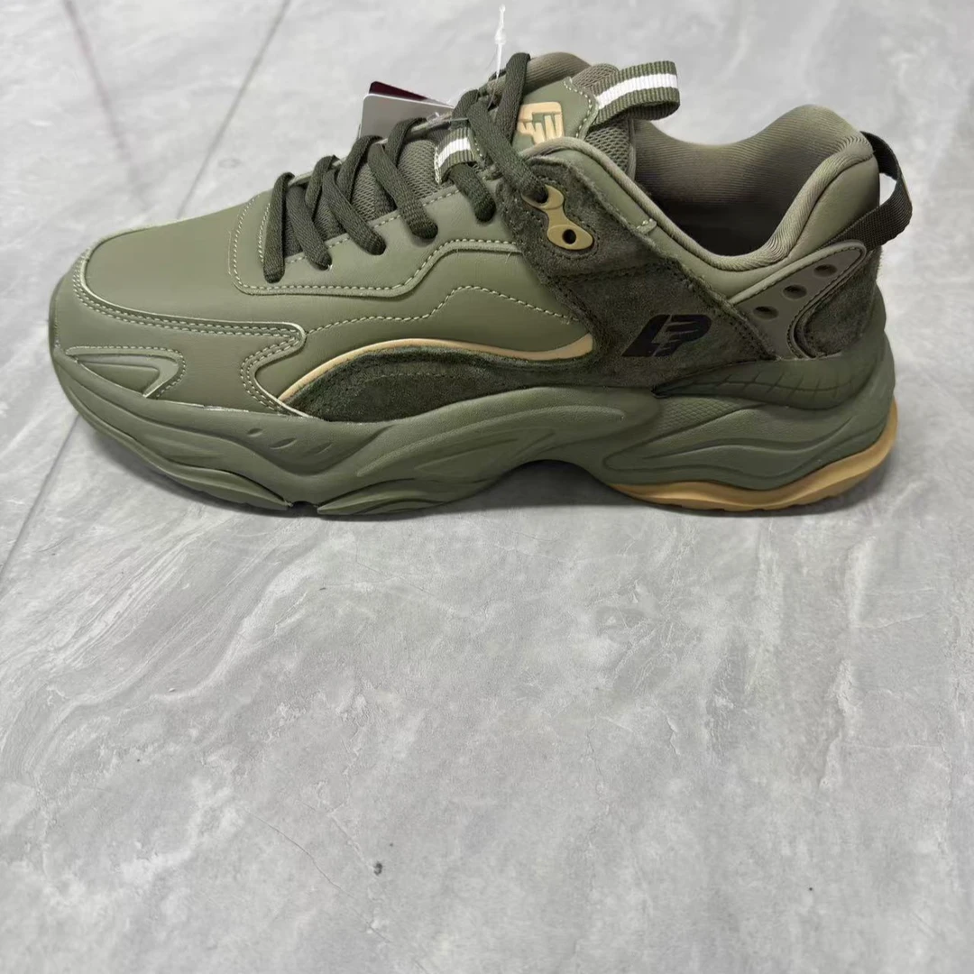 领跑小胖鞋2.0夏季老爹鞋绿色低帮潮流女鞋舒适女士男士时尚女款