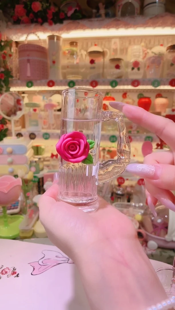 其他品质好发货快放心拍！玫瑰花口杯