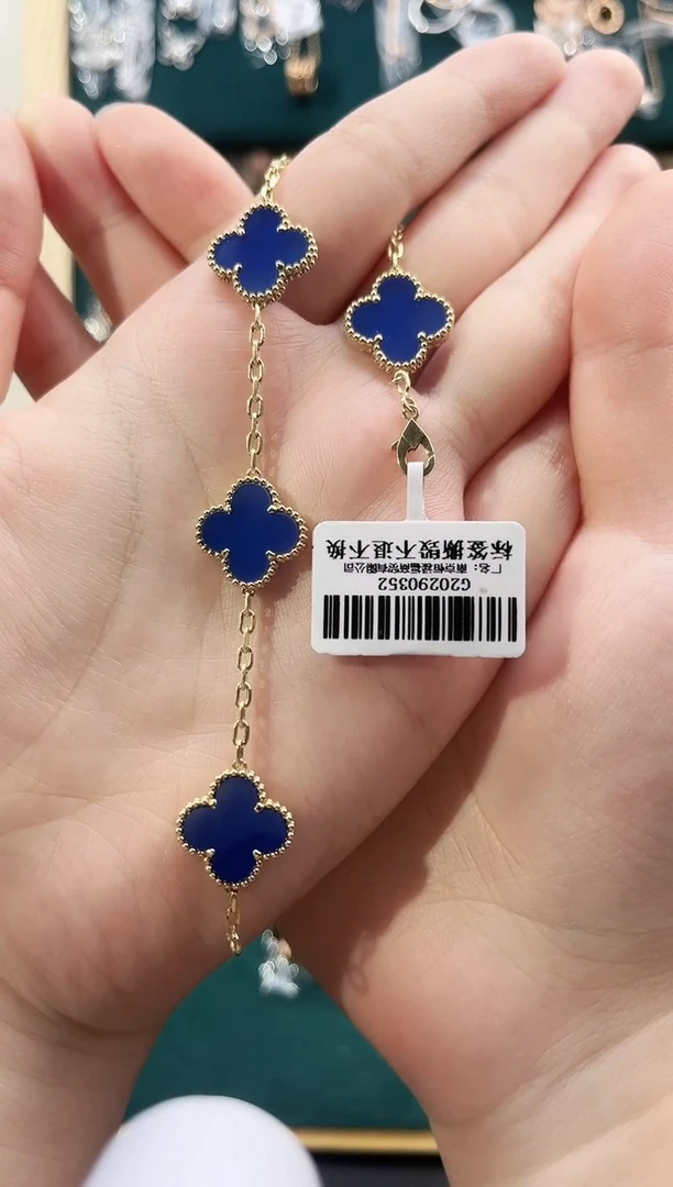 手链玛瑙18K金镶嵌18K金镶嵌 K黄五花