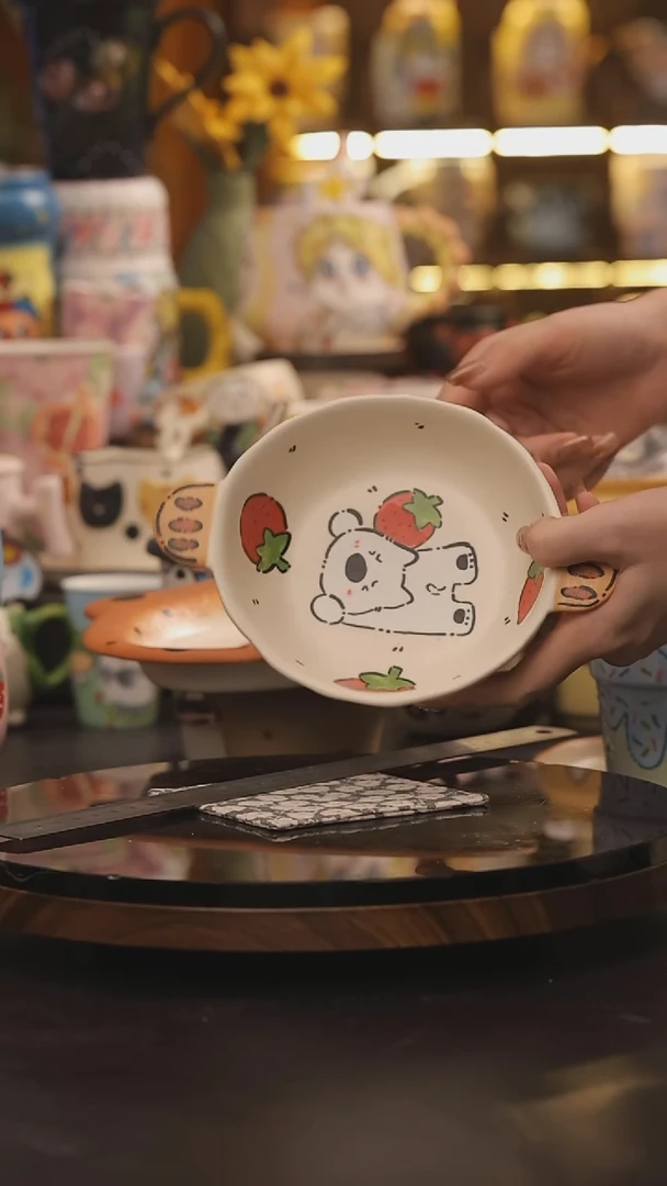 景德镇釉下彩绘设计师款式陶瓷
