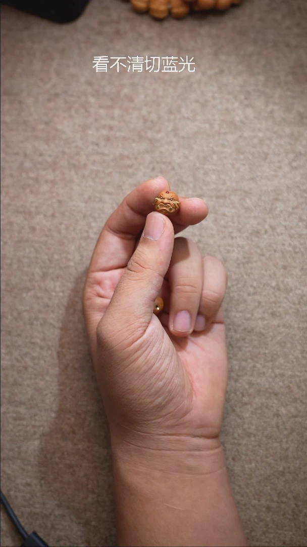 猴头核桃把件恶僧14mm