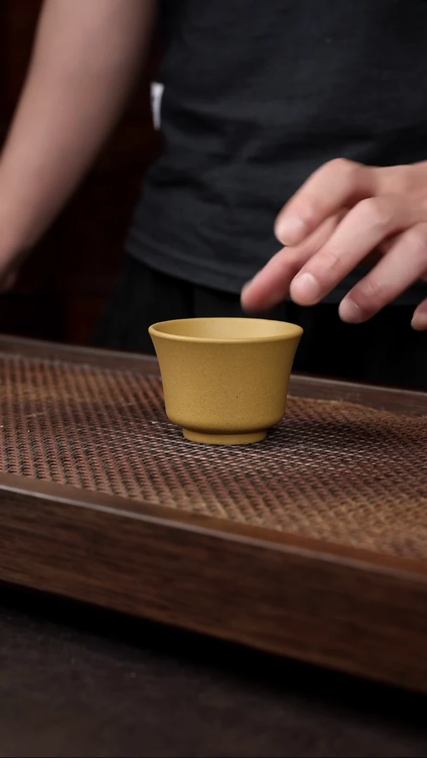 茶壶紫砂黄金段铃铛杯