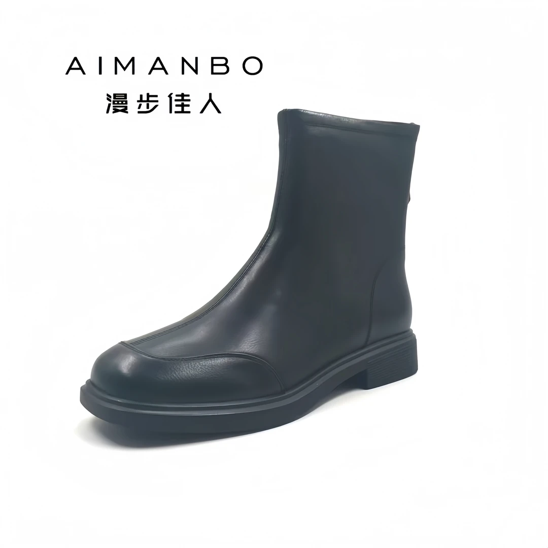 松弛感冬季短靴，酷美拿捏269224620C