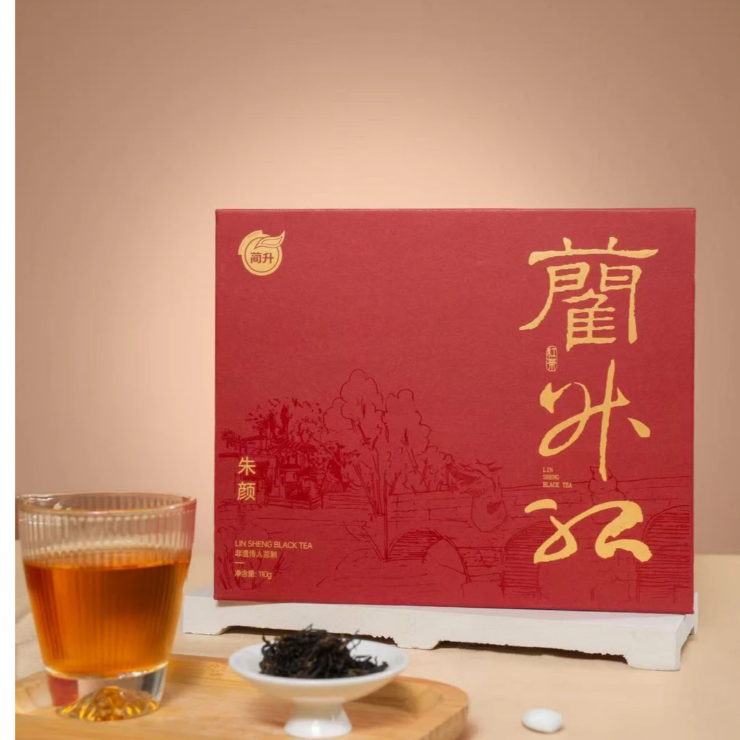 蔺升红茶朱颜22泡/盒，工夫红茶与岩茶工艺 结合非遗传人独创口味
