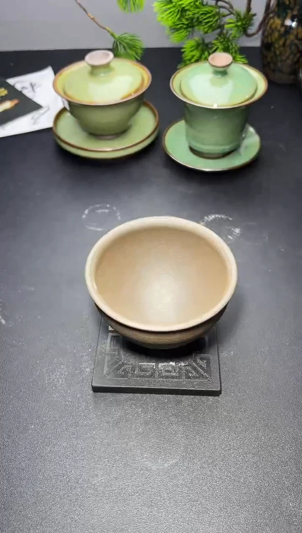 茶盏43叶紫建盏   1