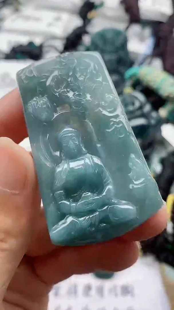 翡翠未镶嵌颈饰888