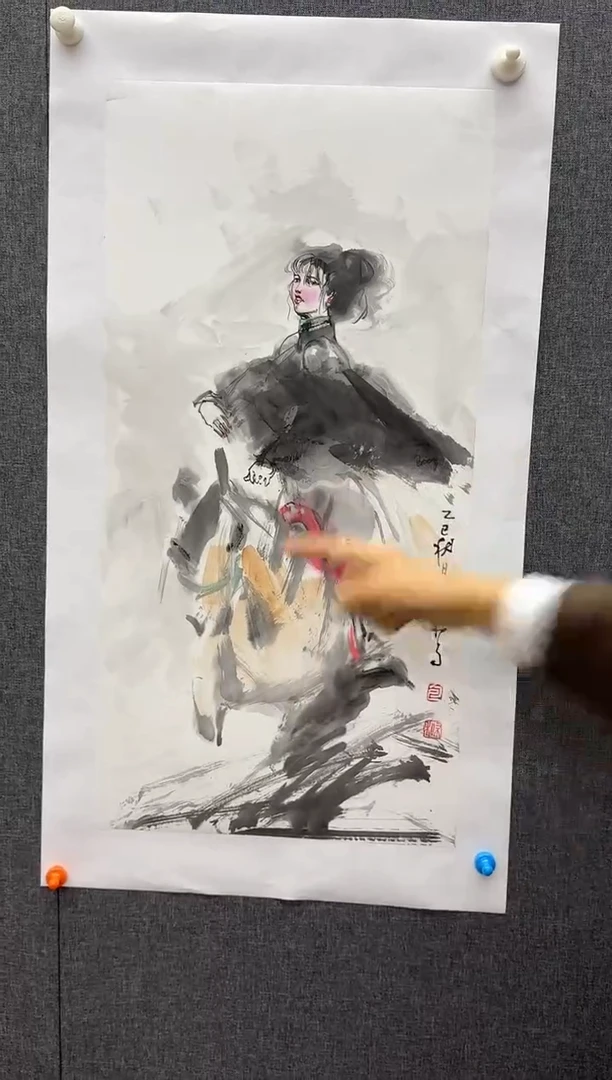 国画炳山艺术--包布和老师作品