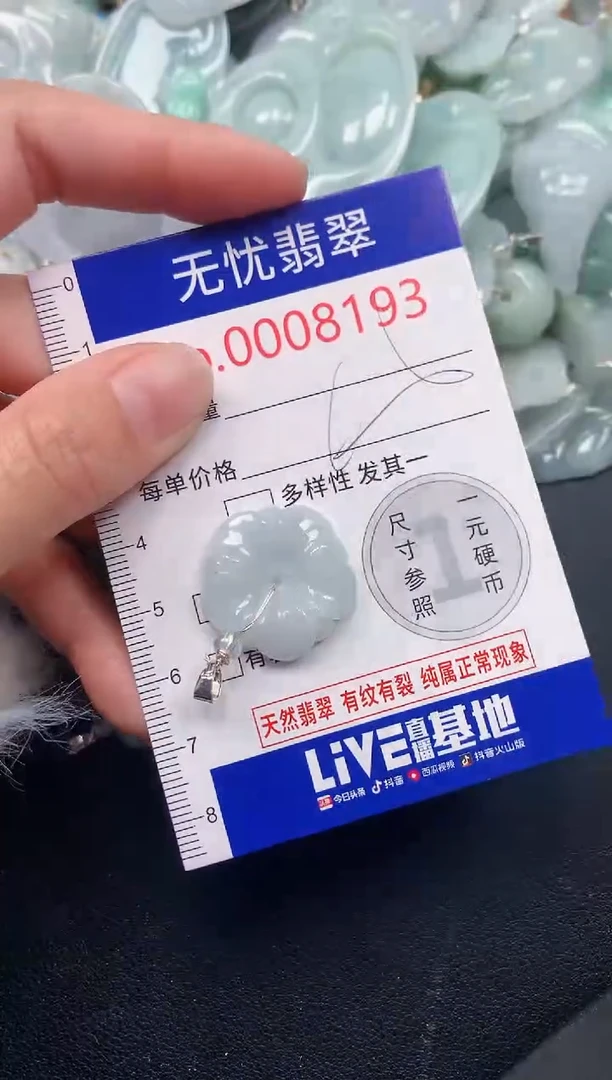 颈饰未镶嵌翡翠8193