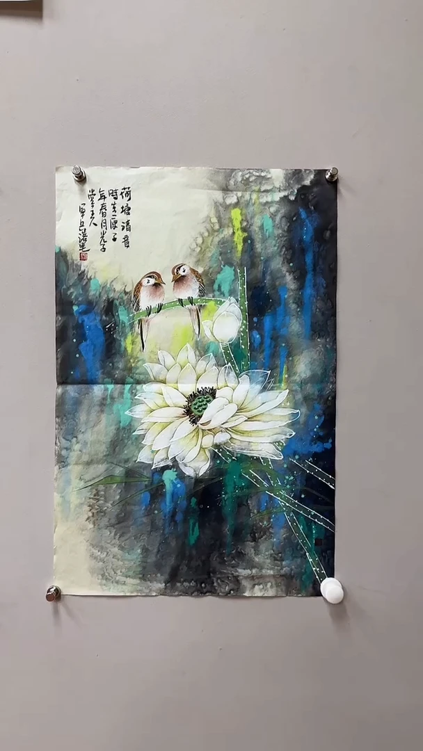 国画归军兵2.7平尺精品作品