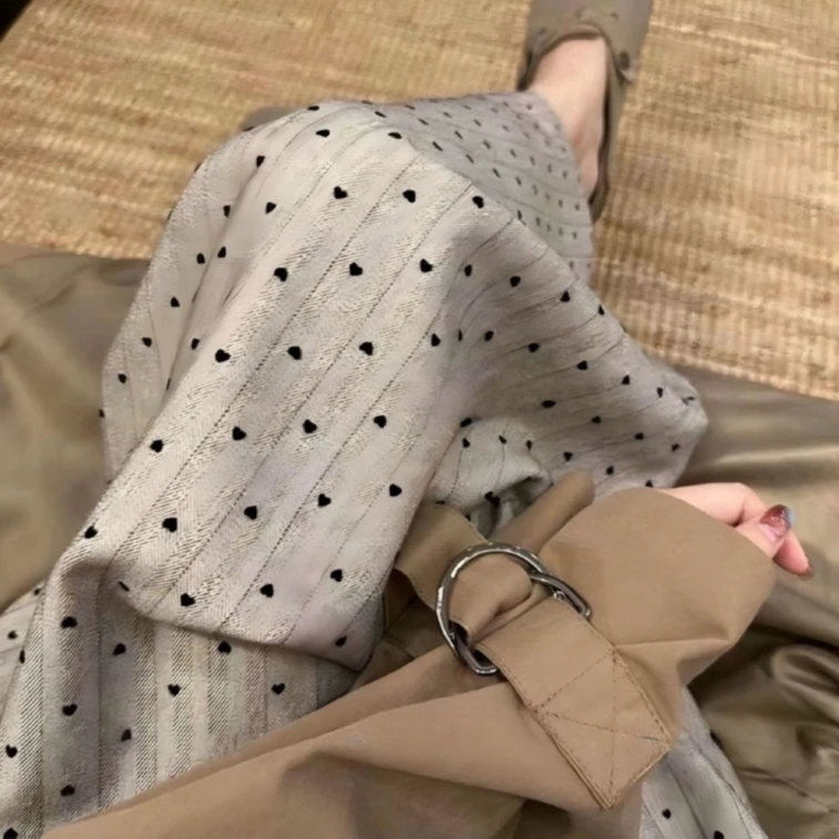 【绵绸双口袋裤】女士薄款女士外出宽松休闲防晒高腰百搭阔腿裤