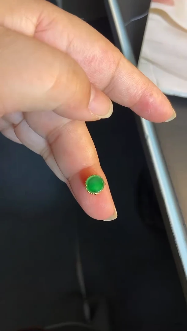 吊坠(不含链)银S925镶嵌翡翠1