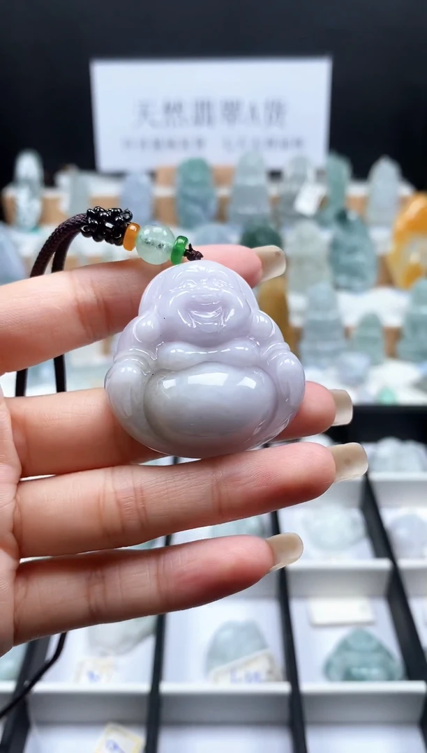 翡翠未镶嵌吊坠(不含链)22佛公