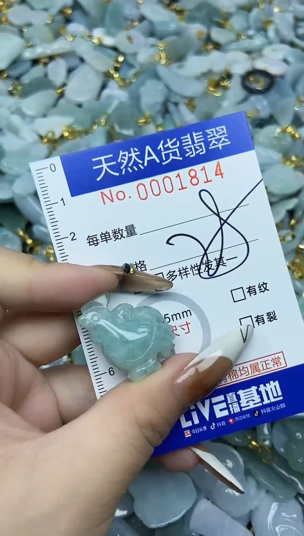 【闪购商品】翡翠颈饰未镶嵌天然A货翡翠