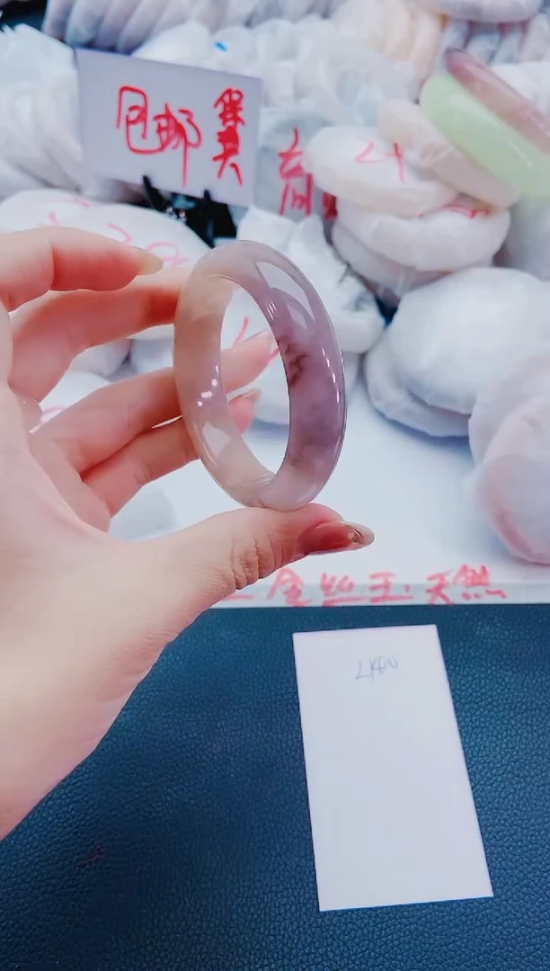 未镶嵌手镯石英质玉L140-51-52