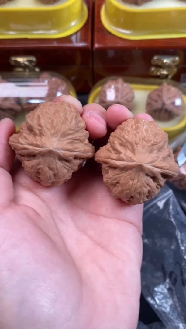 把件文玩核桃狼**哥铁锤37尺Q153