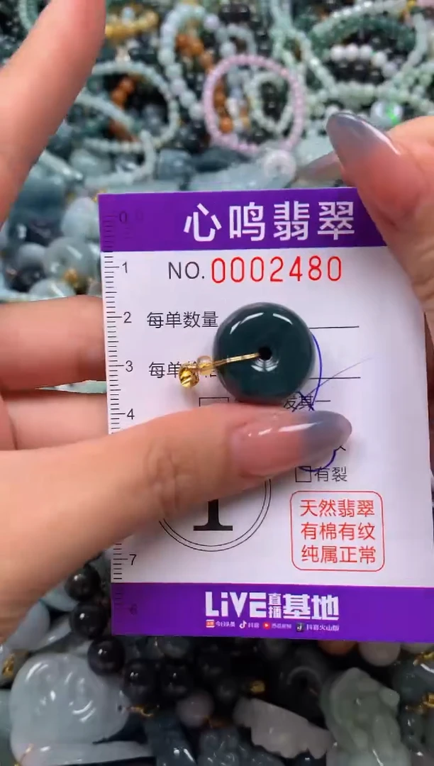 颈饰未镶嵌翡翠闪购002480