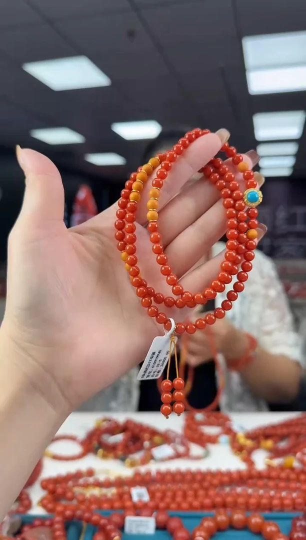 未镶嵌珠串南红玛瑙5mm/多样发其一/9219836903800