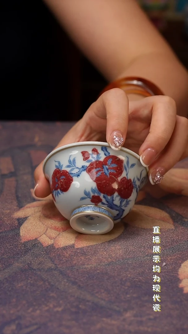 景德镇手工手绘陶瓷杯