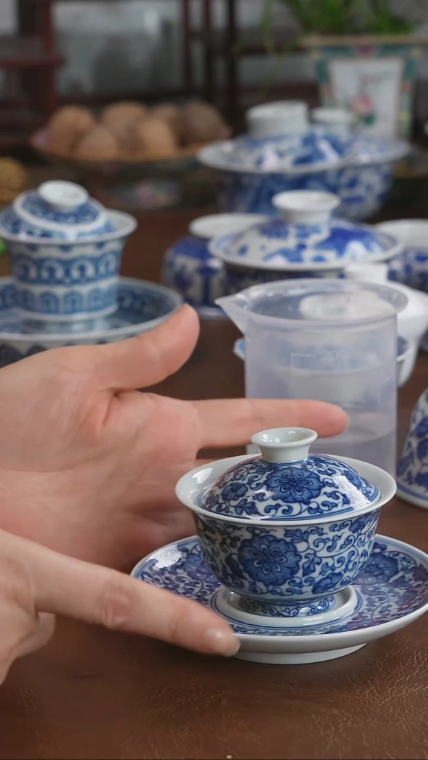 景德镇高端茶器墨奈纯手工手绘高端茶器