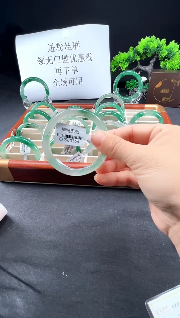 未镶嵌手镯石英质玉（非洲翠）真品上等纯天然非洲翠玉手镯石英质玉