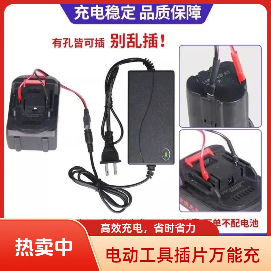 插片式万能充电器21-96VF 2A锂电池充电器