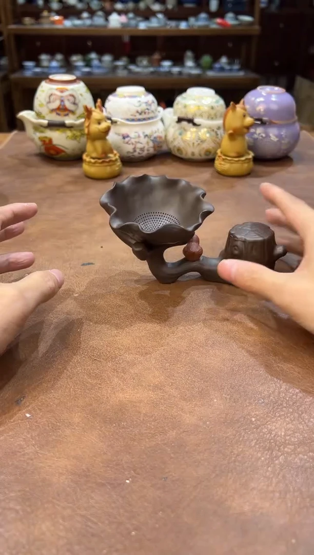 真的很便宜超好看会开片的旅行茶具